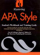 Details for Mastering Apa Style Student's Workbook and Training Guide